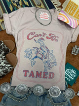 Can't Be Tamed Western Graphic Tee - Wild Junkie - Flyclothing LLC