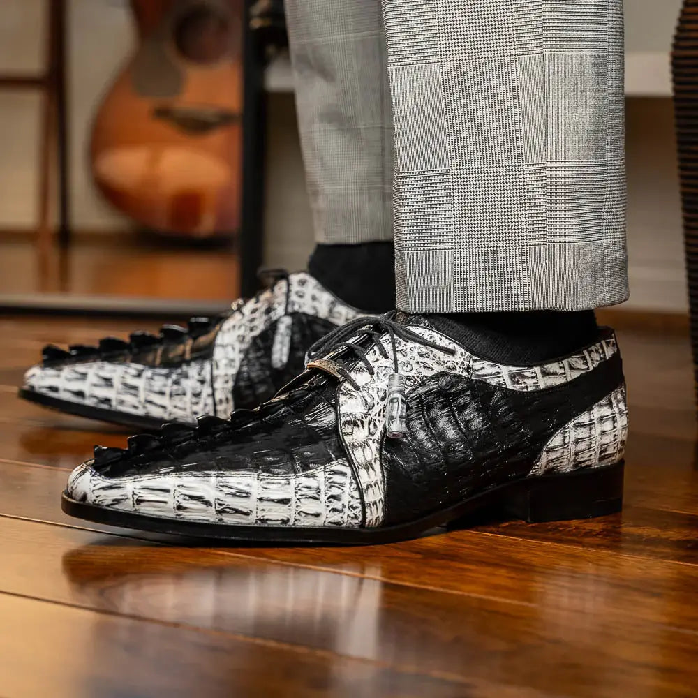 Caribe Black / Newspaper - Marco Di Milano - Flyclothing LLC