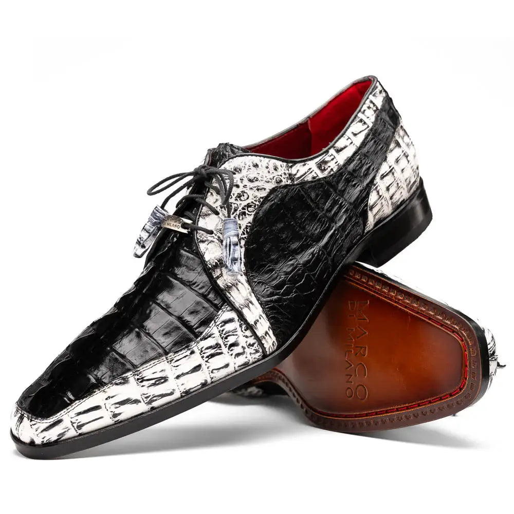 Caribe Black / Newspaper - Marco Di Milano - Flyclothing LLC