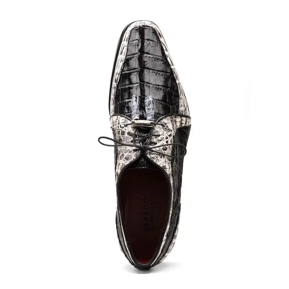 Caribe Black / Newspaper - Marco Di Milano - Flyclothing LLC