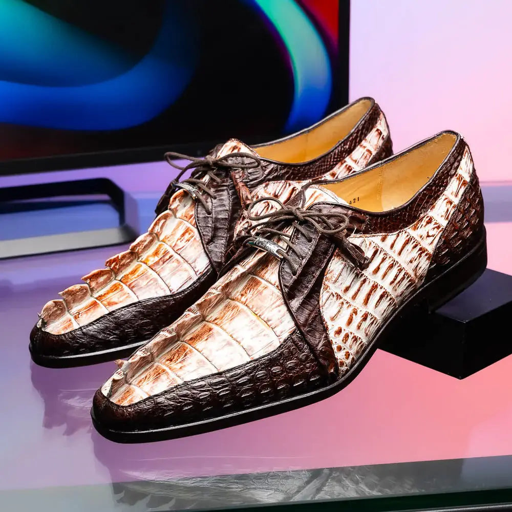 Caribe Rustic White / Brown - Marco Di Milano - Flyclothing LLC