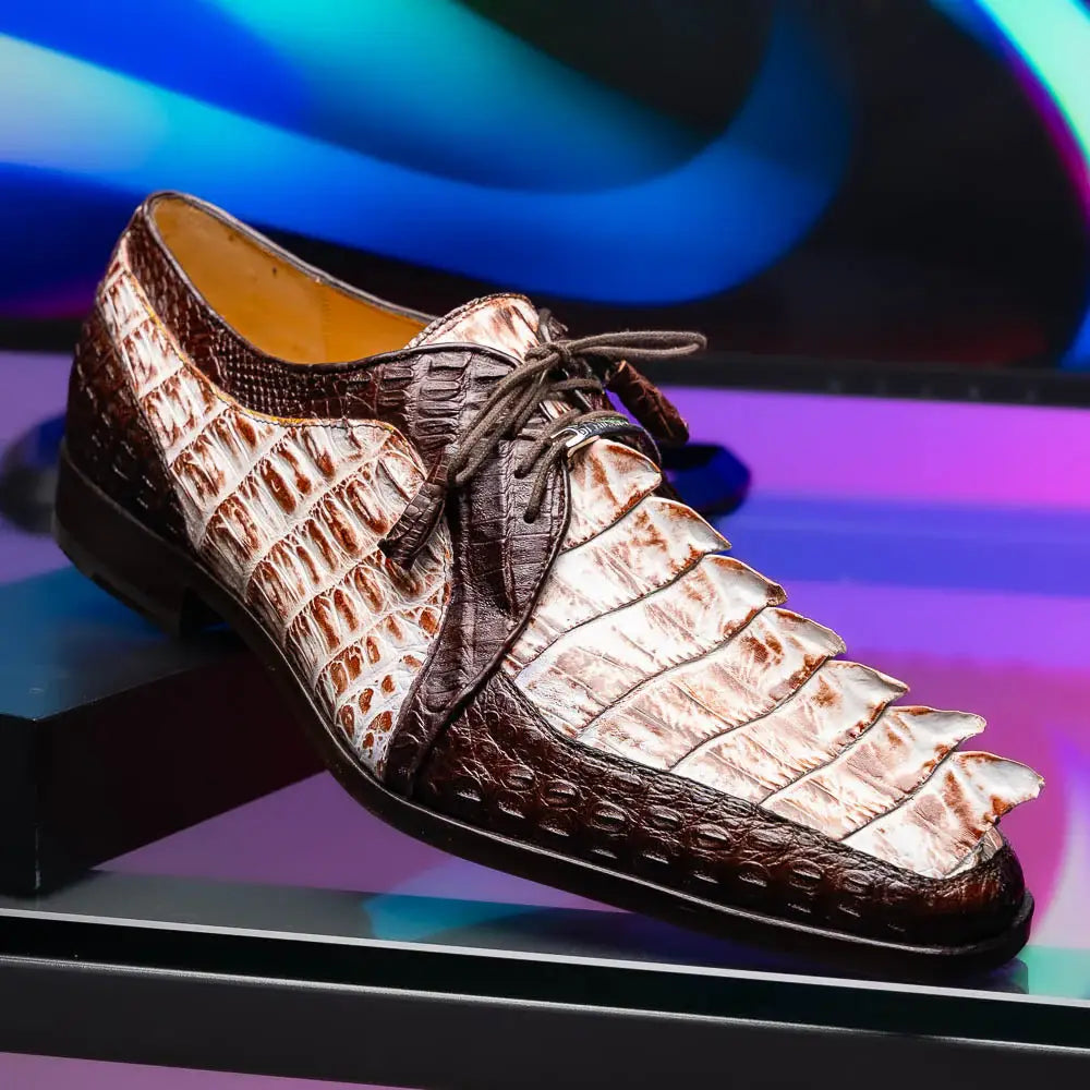 Caribe Rustic White / Brown - Marco Di Milano - Flyclothing LLC