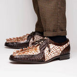 Caribe Rustic White / Brown - Marco Di Milano - Flyclothing LLC