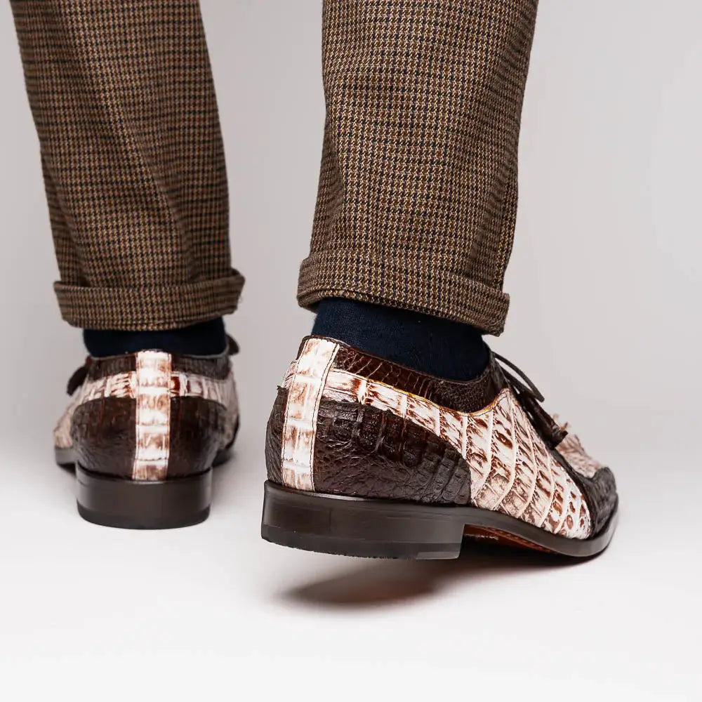 Caribe Rustic White / Brown - Marco Di Milano - Flyclothing LLC