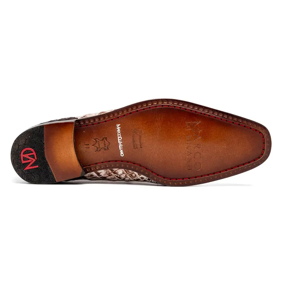 Caribe Rustic White / Brown - Marco Di Milano - Flyclothing LLC