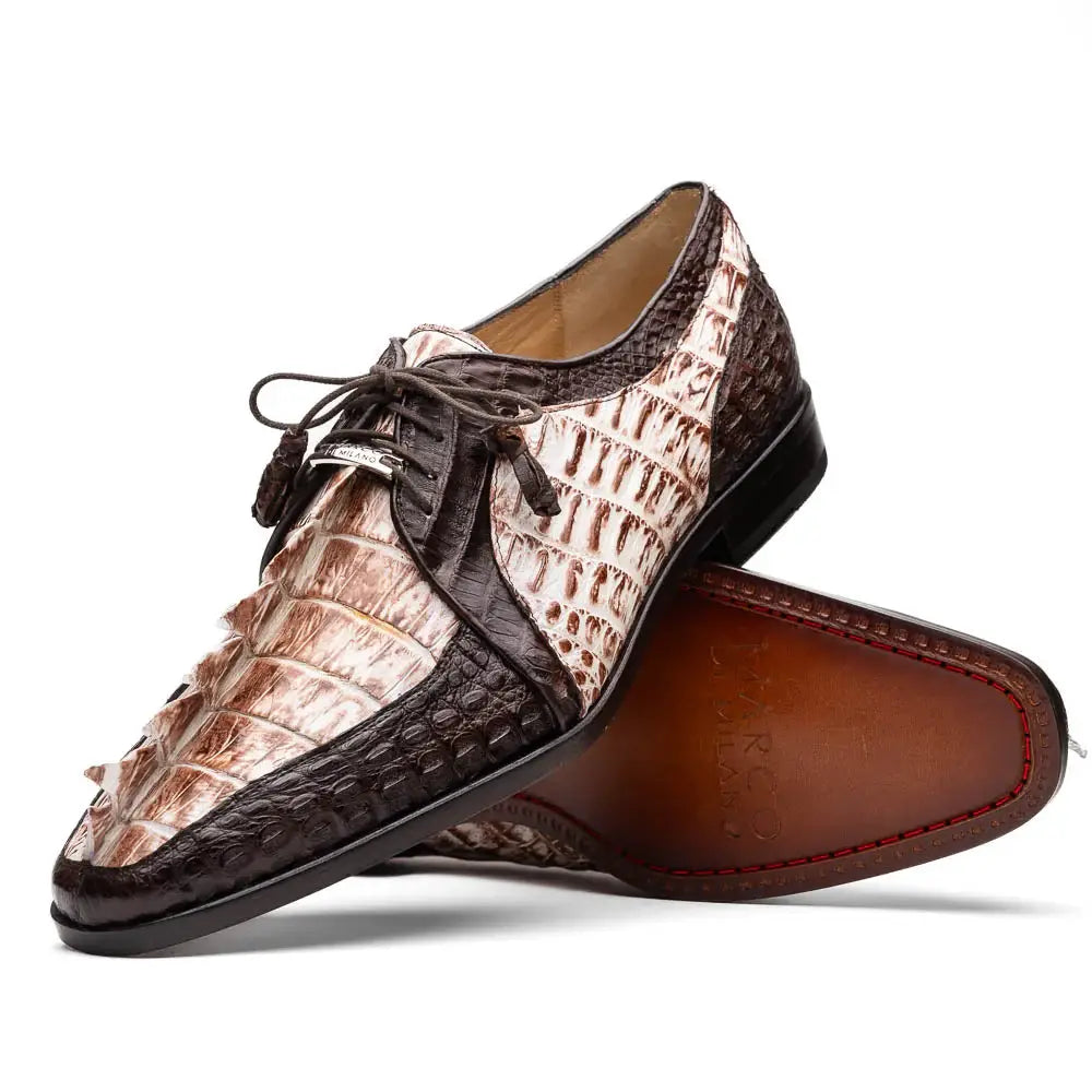 Caribe Rustic White / Brown - Marco Di Milano - Flyclothing LLC