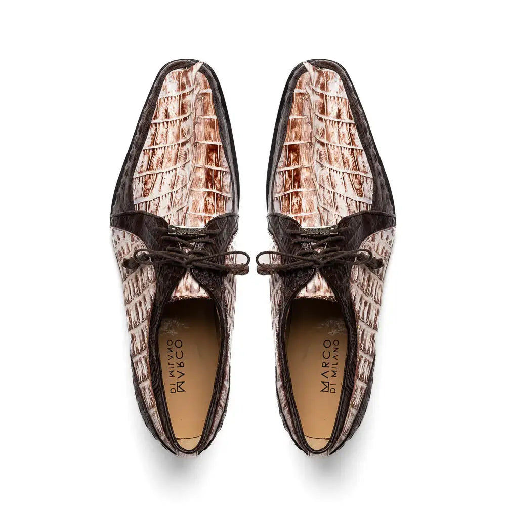 Caribe Rustic White / Brown - Marco Di Milano - Flyclothing LLC
