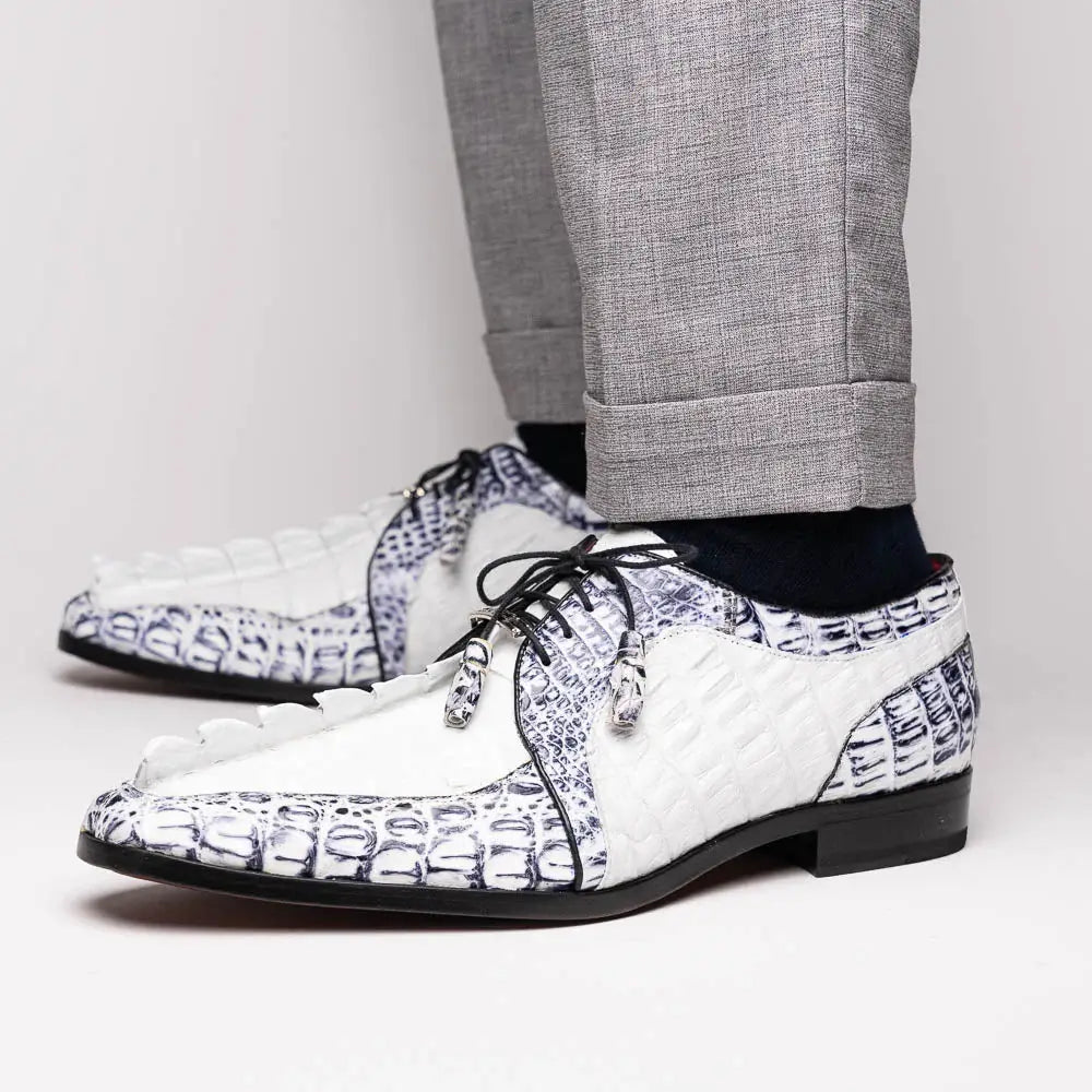 Caribe White / Newspaper - Marco Di Milano - Flyclothing LLC