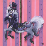 Black Market Art Company Carousel Centaurette Print