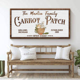 Carrot Patch Easter Sign III - Tailored Canvases - Flyclothing LLC