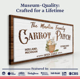 Carrot Patch Easter Sign III - Tailored Canvases - Flyclothing LLC
