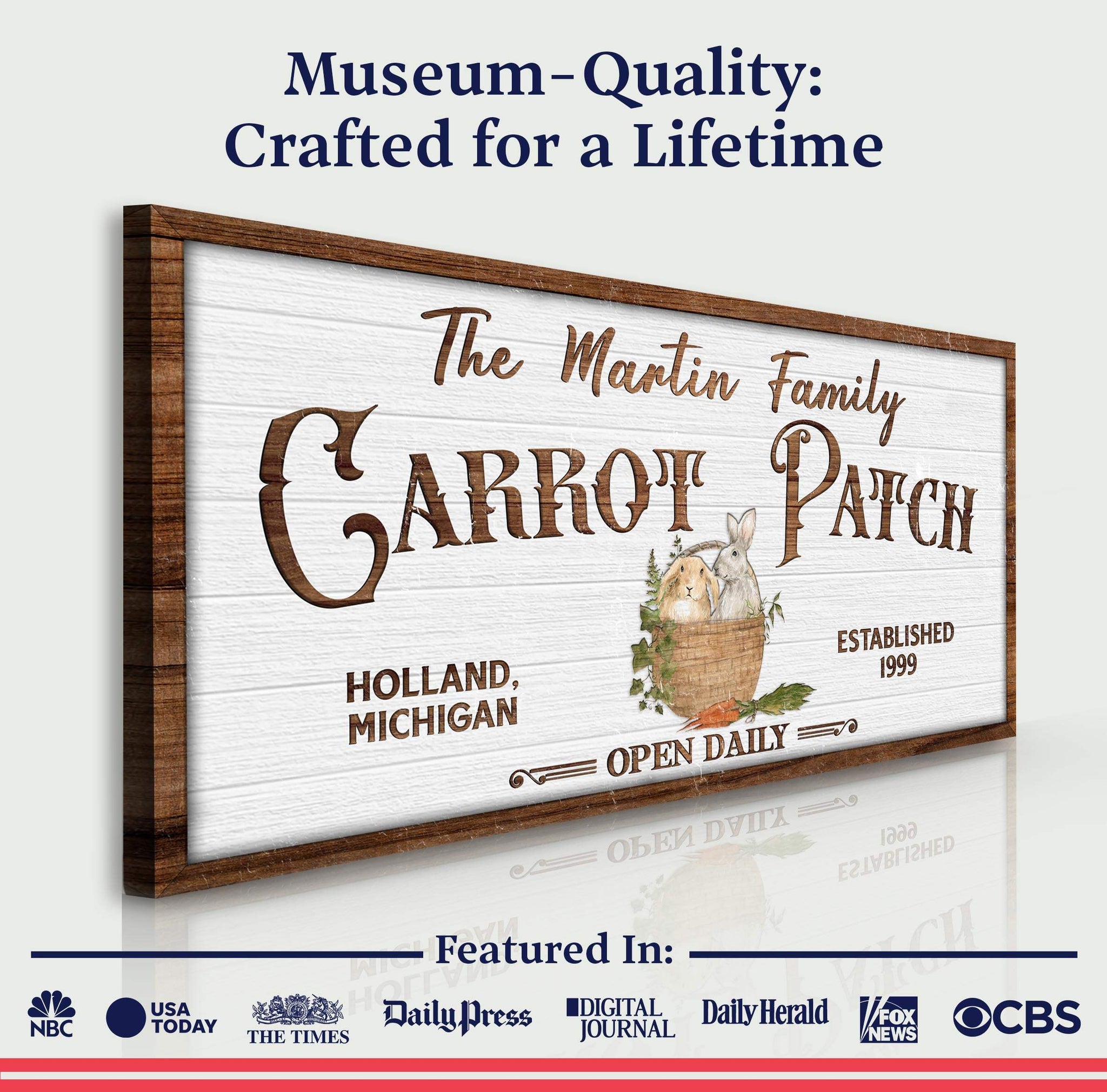 Carrot Patch Easter Sign III - Tailored Canvases - Flyclothing LLC