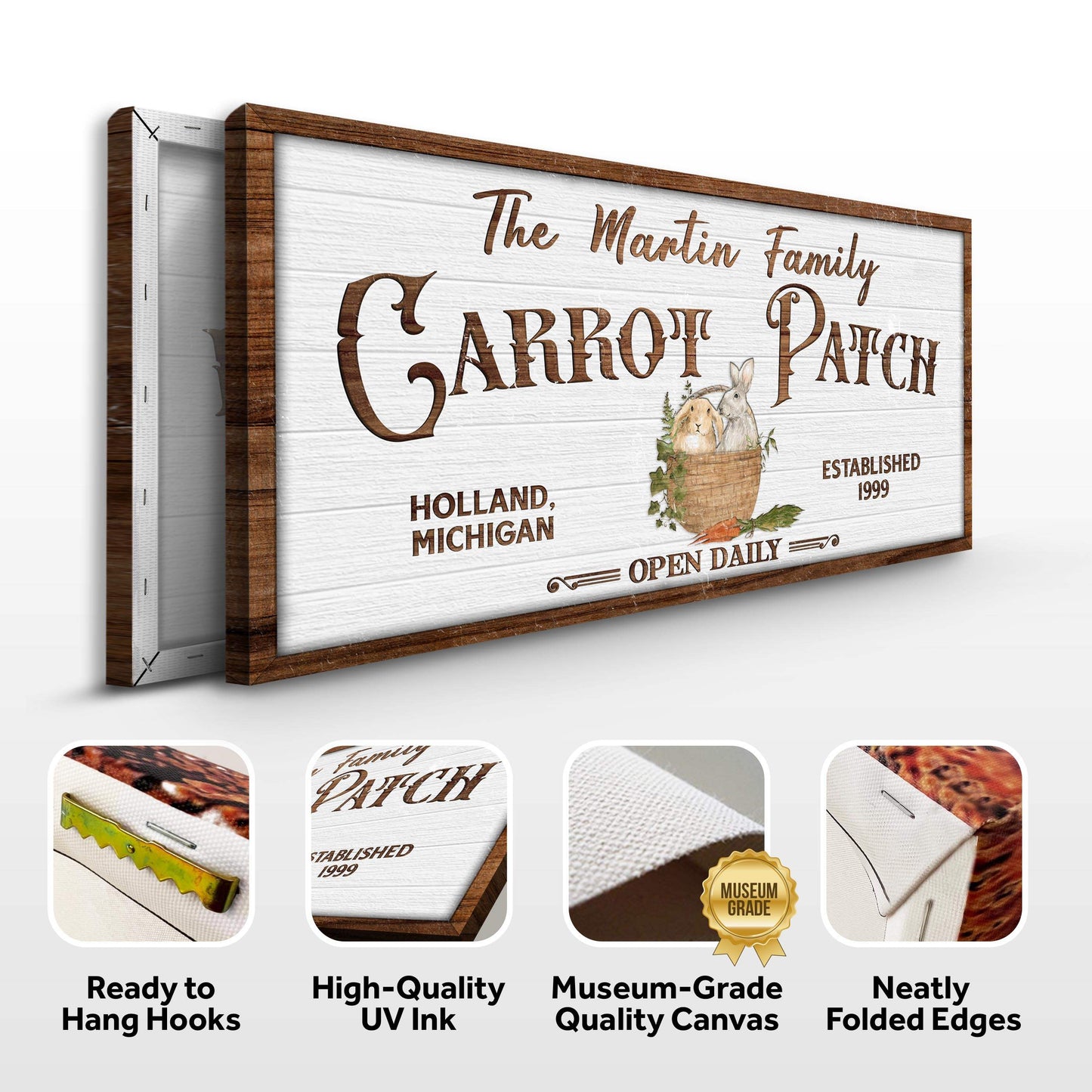 Carrot Patch Easter Sign III - Tailored Canvases - Flyclothing LLC