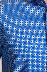 Bastille Check Short Sleeve Tech Shirt - Buki - Flyclothing LLC