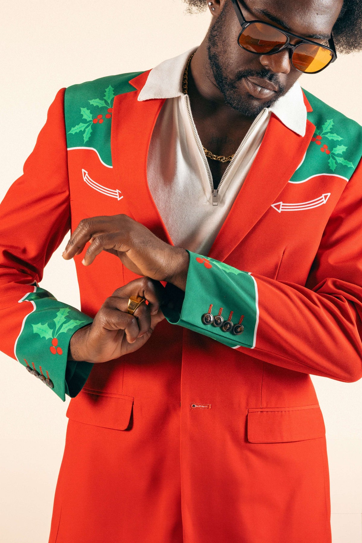 The Devout Desperado | Western Ugly Christmas Suit - Shinesty - Flyclothing LLC