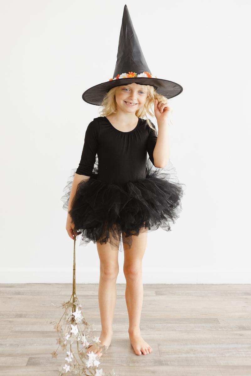 Black 3/4 Tutu Leotard - Mila & Rose ® - Flyclothing LLC
