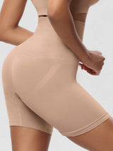 High Waist Shaping Shorts - Trendsi - Flyclothing LLC