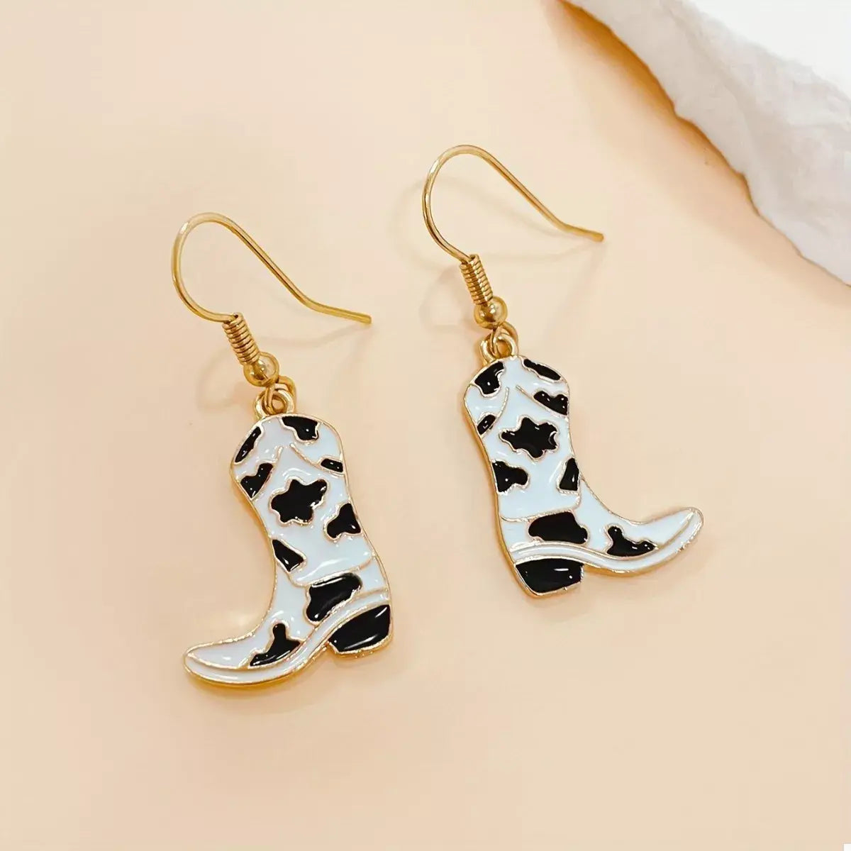 Cowgirl Boot Dangle Earrings - Trendsi - Flyclothing LLC