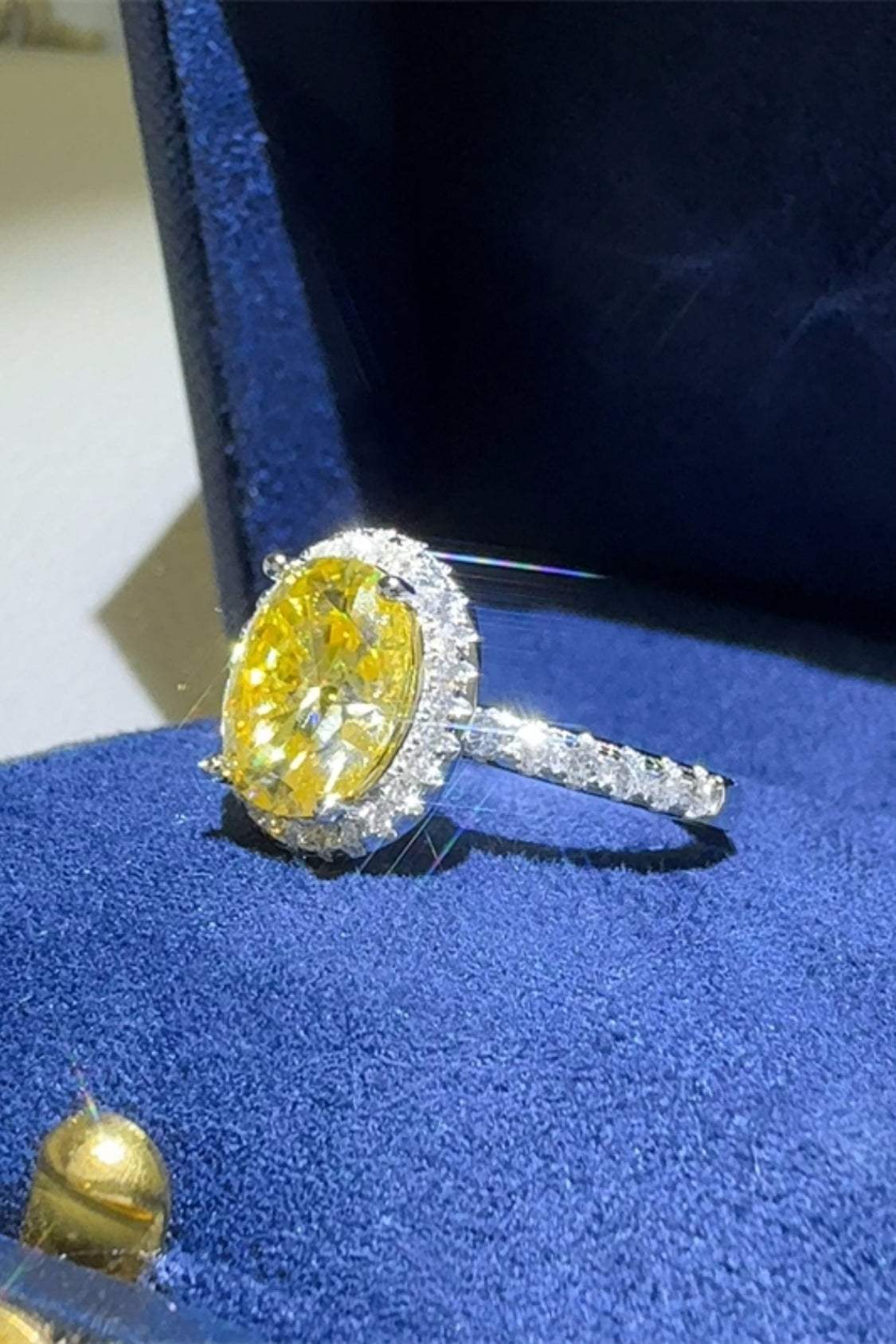 3 Carat Moissanite 925 Sterling Silver Ring - Trendsi - Flyclothing LLC