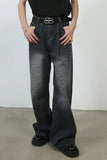 Men's Wide Leg Jeans - Trendsi
