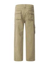 Men's Straight Leg Cargo Pants - Trendsi - Flyclothing LLC