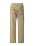 Men's Straight Leg Cargo Pants - Trendsi