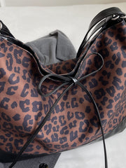 Leopard Dual Purpose Crossbody Bag - Trendsi