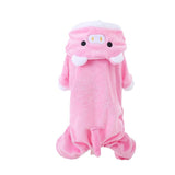 Fleece-lined Thermal Coral Fleece Pig Pet Costume Cat Clothes Small Dog - My Store - Flyclothing LLC