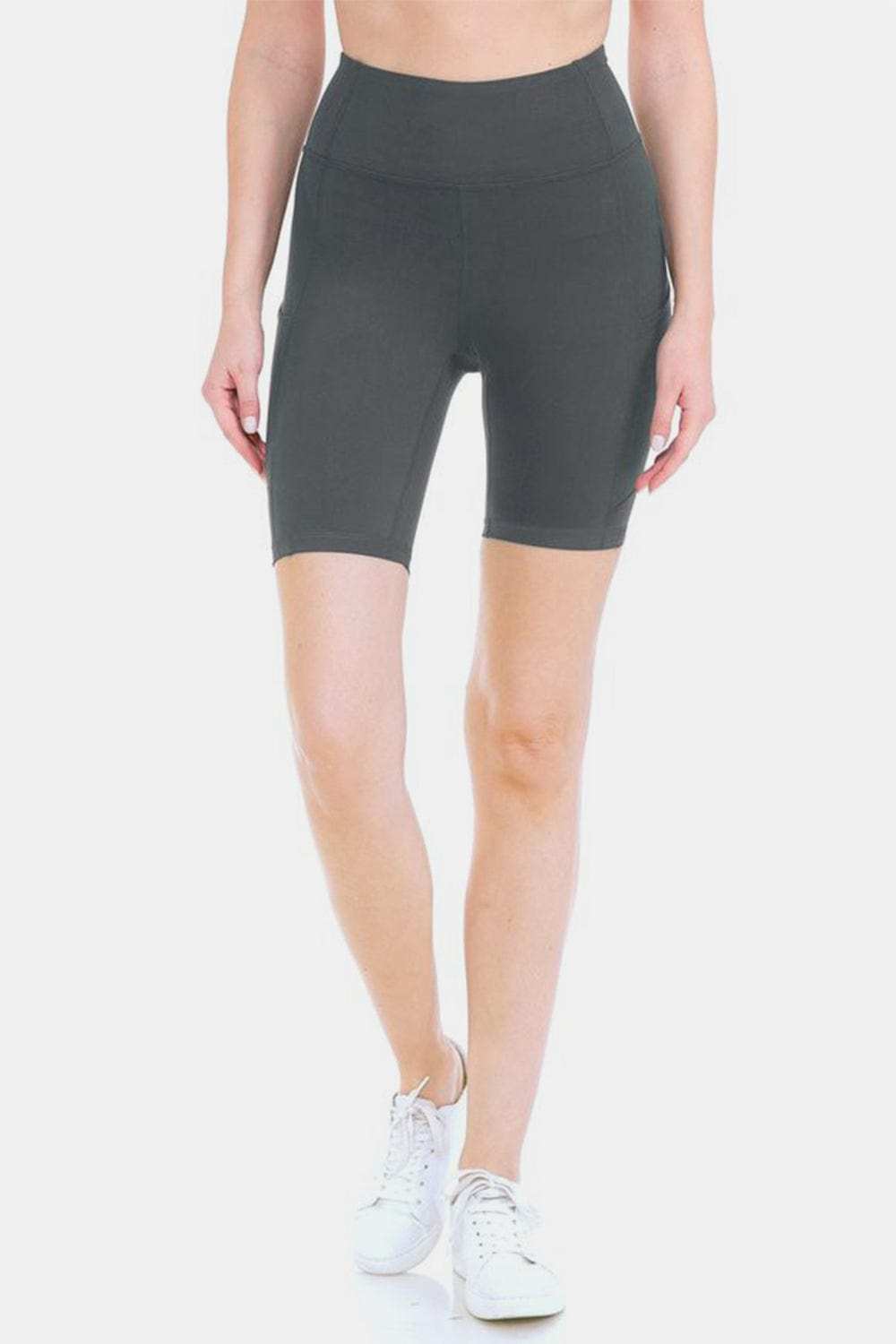 Leggings Depot Full Size High Waist Active Shorts - Trendsi - Flyclothing LLC