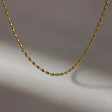 Titanium Steel Beaded Necklace - Trendsi - Flyclothing LLC