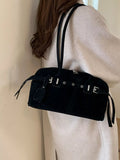 Buckle Decor Shoulder Bag - Trendsi - Flyclothing LLC