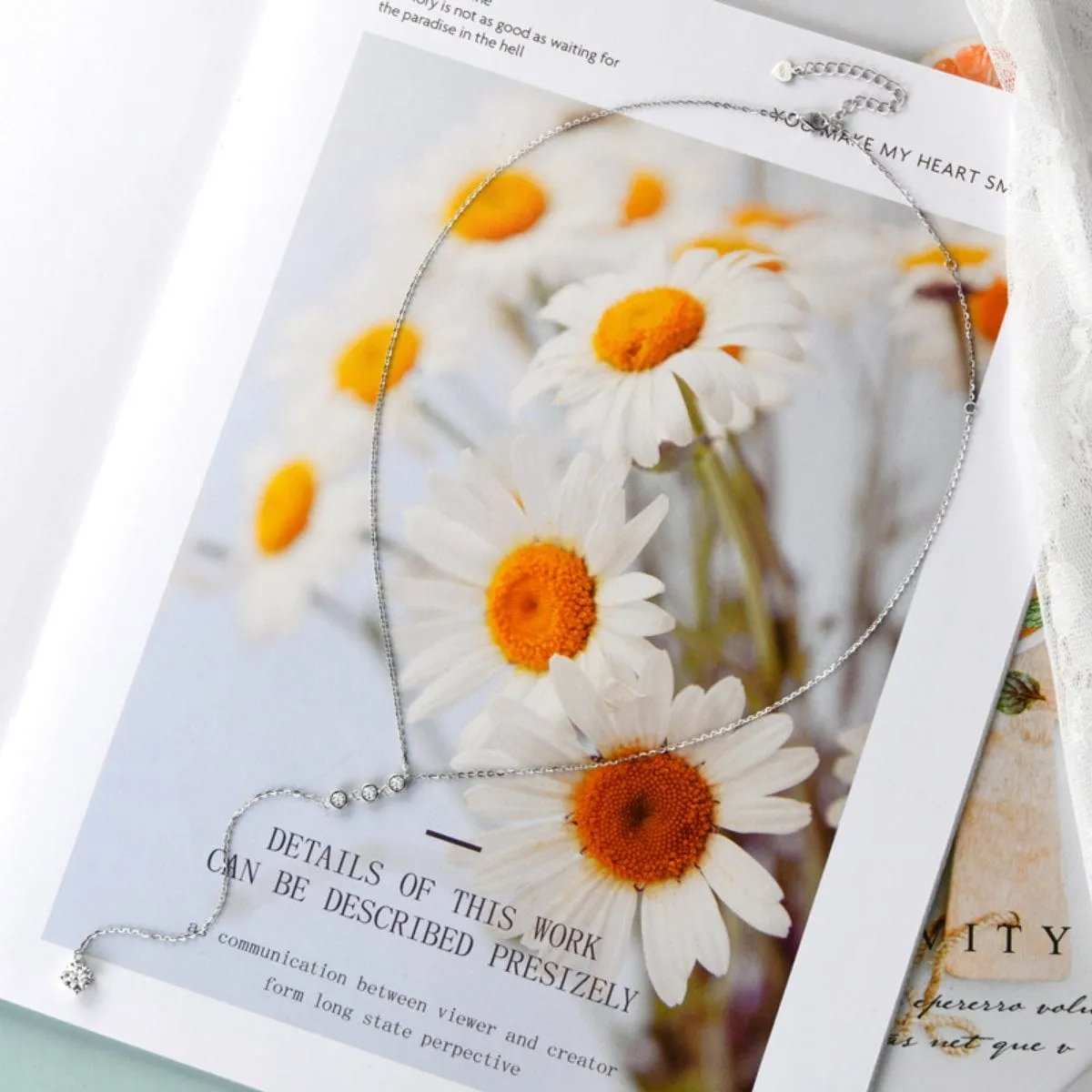 1.3 Carat Moissanite 925 Sterling Silver Drop Necklace - Trendsi - Flyclothing LLC