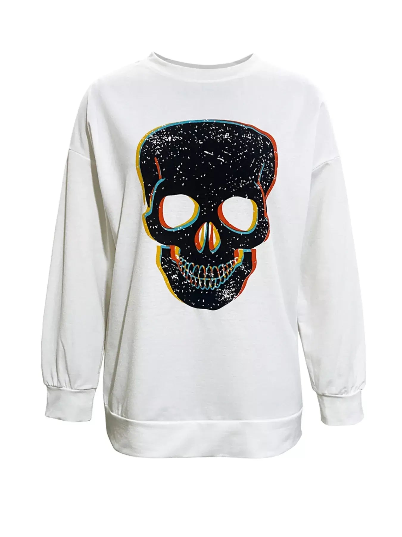 Graphic Round Neck Dropped Shoulder T-Shirt - Trendsi - Flyclothing LLC