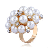 Pearl Cluster Ring - Trendsi - Flyclothing LLC