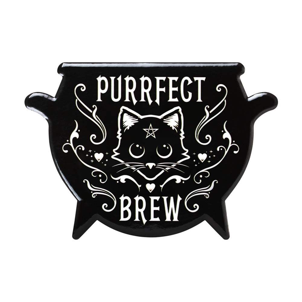 Purrfect Brew Coaster - Alchemy of England - Flyclothing LLC
