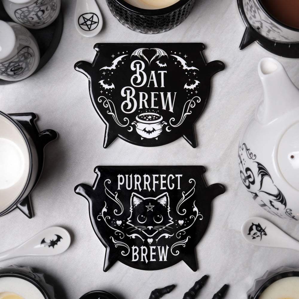 Bat Brew Coaster - Alchemy of England - Flyclothing LLC