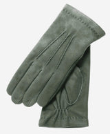 CC3117 (slate) - Men's Italian cashmere lined suede formal dress gloves