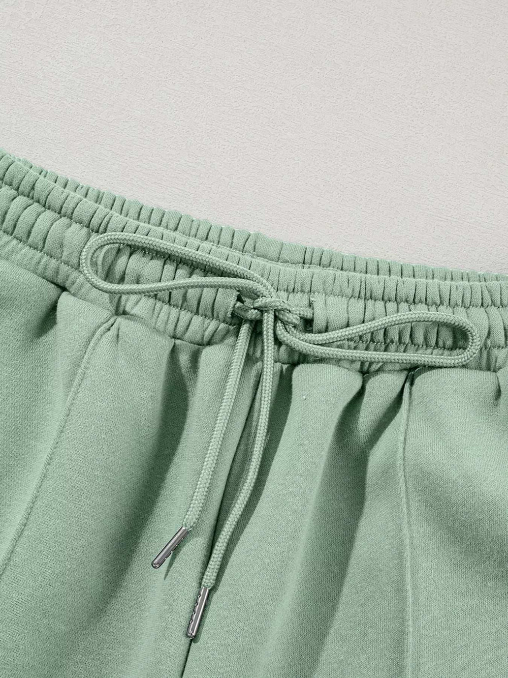 Drop Shoulder Zip Up Jacket and Drawstring Pants Active 2pcs Set - Trendsi - Flyclothing LLC