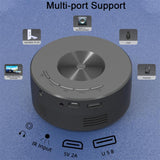 Smart Projector WiFi Portable 1080P Home Theater Video LED Mini Projector For Home Theaters Media Player