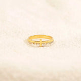 925 Sterling Silver Cross Ring - Trendsi - Flyclothing LLC