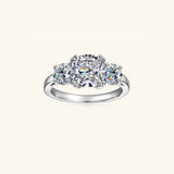 3.5 Carat Moissanite 925 Sterling Silver Ring - Trendsi
