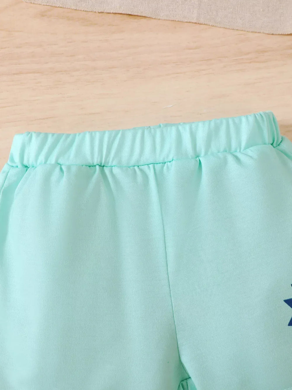 Children's Lion Short Sleeve Top and Shorts Set - Trendsi - Flyclothing LLC