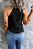 Bull Graphic Round Neck Tank - Trendsi - Flyclothing LLC