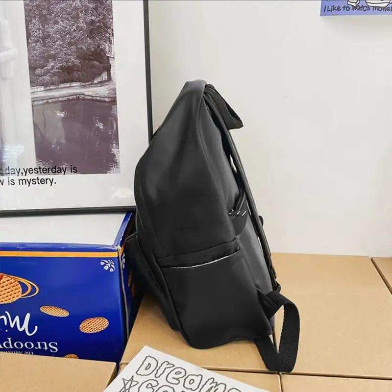 PU Leather Zip Backpack Bag - Trendsi - Flyclothing LLC