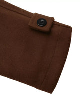 Single-Breasted Raglan Sleeve Outerwear - Trendsi - Flyclothing LLC