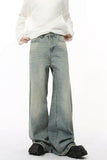 Wide Leg Jeans with Pockets - Trendsi