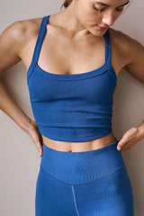 Scoop Neck Active Tank - Trendsi - Flyclothing LLC