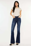 Kancan Full Size Mid Rise Slim Flare Jeans - Trendsi - Flyclothing LLC