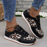Leopard Print Casual Sneakers - Trendsi - Flyclothing LLC