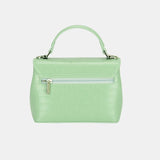 David Jones Texture PU Leather Handbag - Trendsi